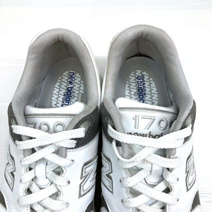 new balance ニューバランス CM1700LN レザーローカットスニーカー ホワイト Size 27.5cm 瑞穂店