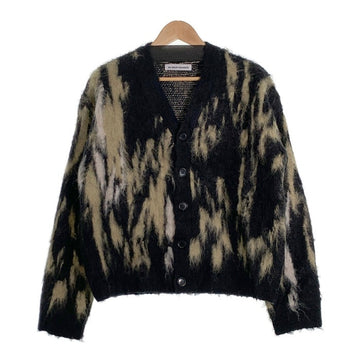 NO MAINTENANCE ノーメンテナンス アクリル ウール ニットカーディガン ブラック Size S 福生店