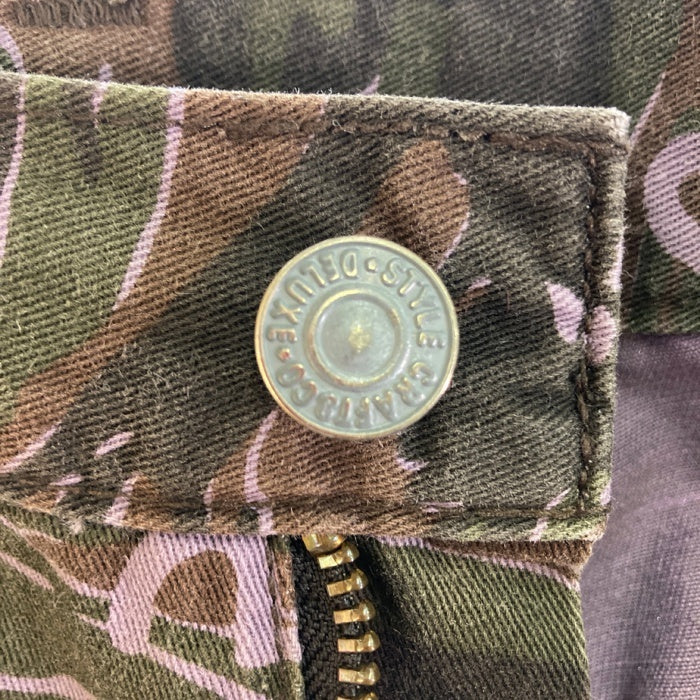 EVISU エヴィス 迷彩柄 バックカモメ刺繍 カーゴショーツ 迷彩 ブラウン size36 瑞穂店