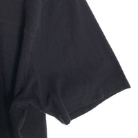 STUSSY ステューシー Reverse Terry Football 刺繡ロゴ フットボールTシャツ ブラック 1140005 Size XL 福生店