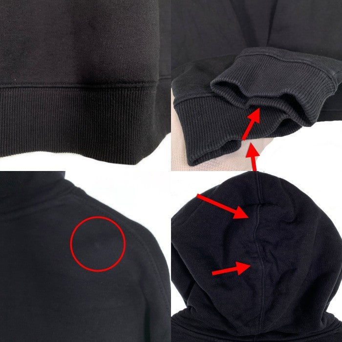 KITH キス 23AW PEANUTS スヌーピー ボックスロゴ プルオーバースウェットパーカー ブラック Size M 福生店