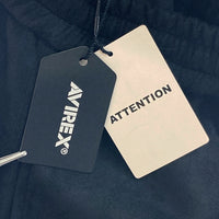 AVIREX アヴィレックス 783-3110020 直営店限定 EMBOSS PANTS エンボス パンツ ブラック sizeM 瑞穂店