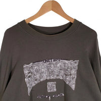 WILLY CHAVARRIA ウィリーチャバリア BOMBER CREW EMBROIDERY ボンバー クルー エンブロイダリー スウェットトレーナー カーキ Size M 福生店