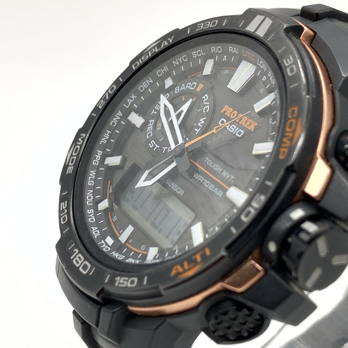 CASIO カシオ G-SHOCK PROTREK プロトレック 電波 タフソーラー 腕時計 PRW-6000Y 福生店