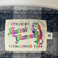 HYSTERIC GLAMOUR ヒステリックグラマー 0251AH08  チェックシャツ グレー sizeM 瑞穂店