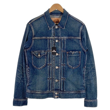 TMT ティーエムティー 20AW TYPE-2ND ハイブリッドストレッチデニムジャケット USED/ダメージ加工 TJK-F2008 Size L 福生店