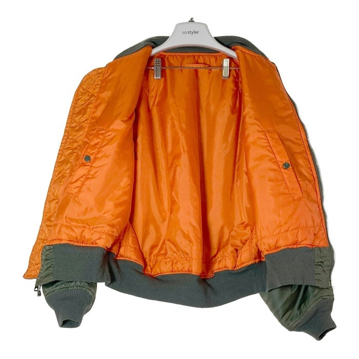 ALPHA INDUSTRIES アルファインダストリーズ USA製 80's 初期タグ IDEAL MA-1 フライトジャケット オリーブ sizeXL 瑞穂店