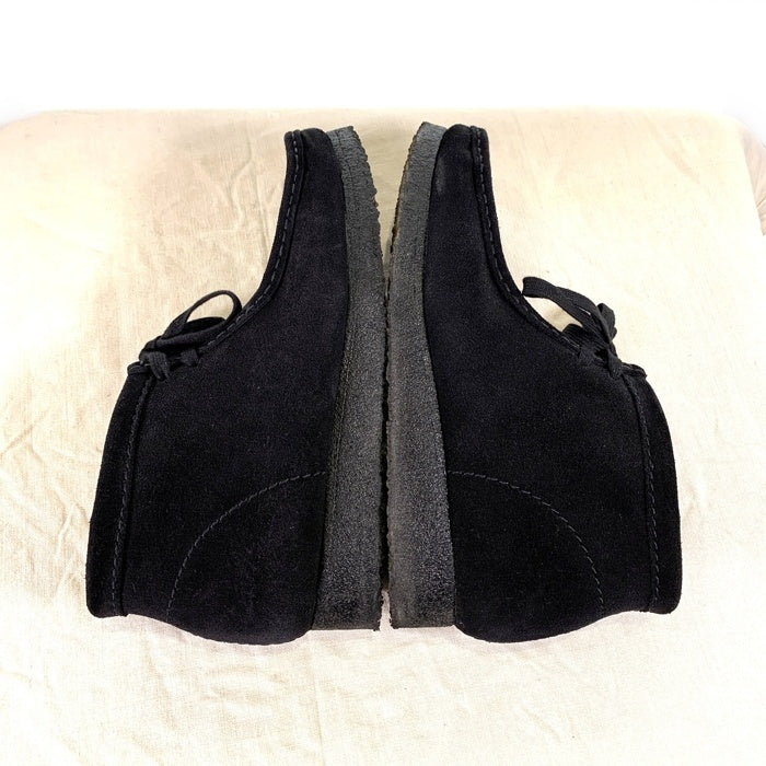 CLARKS クラークス Wallabee Boots ワラビーブーツ ブラックスウェード US8 1/2 (26.5cm) 福生店