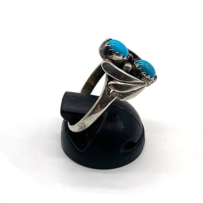 AL 刻印 ターコイズ シルバーリング 925 Size 17号 福生店