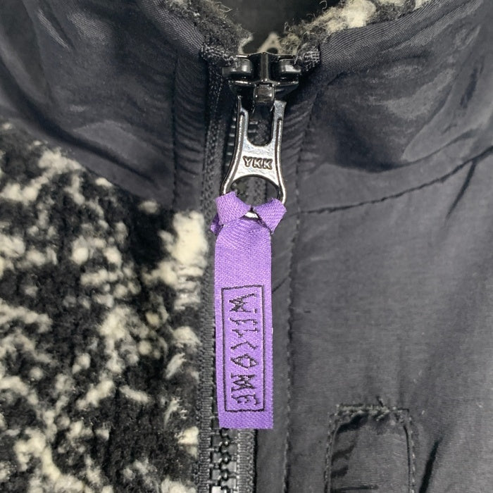 WELCOME SKATEBOARDS ウェルカムスケートボード Shattar Full-Zip Sherpa Fleece ボアフリースジャケット ジップアップ ブラック Size L 福生店
