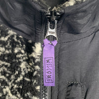 WELCOME SKATEBOARDS ウェルカムスケートボード Shattar Full-Zip Sherpa Fleece ボアフリースジャケット ジップアップ ブラック Size L 福生店