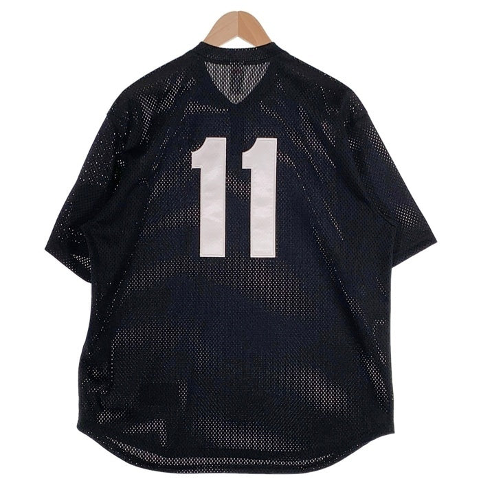 SUPREME シュプリーム Shop S Logo Baseball Henley ヘンリーネック ベースボールシャツ ブラック Size M 福生店