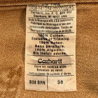 Carhartt カーハート ウォッシュドダック カーペンター ショートパンツ ブラウンダック B25 Size 36 福生店