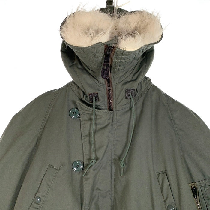 80's U.S.AIR FORCE 米空軍 N-3B ミリタリー フライトジャケット オリーブ 8415-00-376-1672 LANCER 81年会計 Size M 福生店