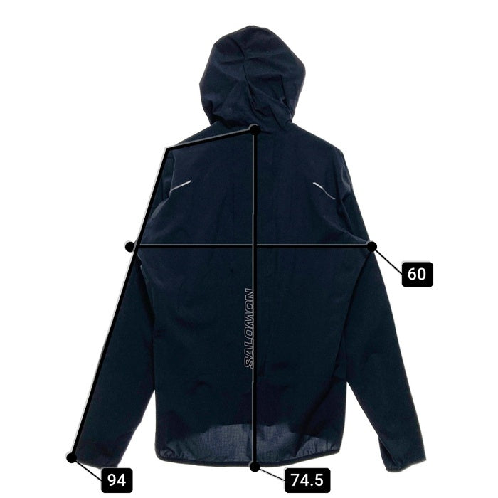 SALOMON サロモン ボナッティ トレイル ジャケット ブラック Size M 瑞穂店
