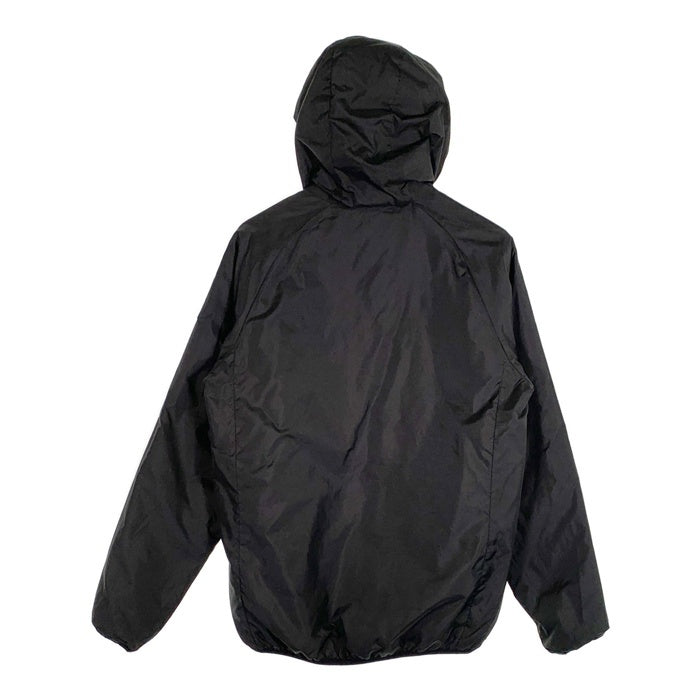 STUSSY ステューシー レオパード リバーシブル パーカー ジャケット プリント ブラック 中綿 ポリエステル Size M 福生店