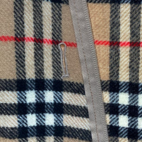 Burberry's バーバリー ノバチェック コートライナー ベスト ウール イングランド製 ファスナー ベージュ Size - 瑞穂店