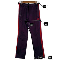 Needles ニードルズ Narrow Track Pant ナロー トラックパンツ パープル レッド LQ230 Size S 福生店