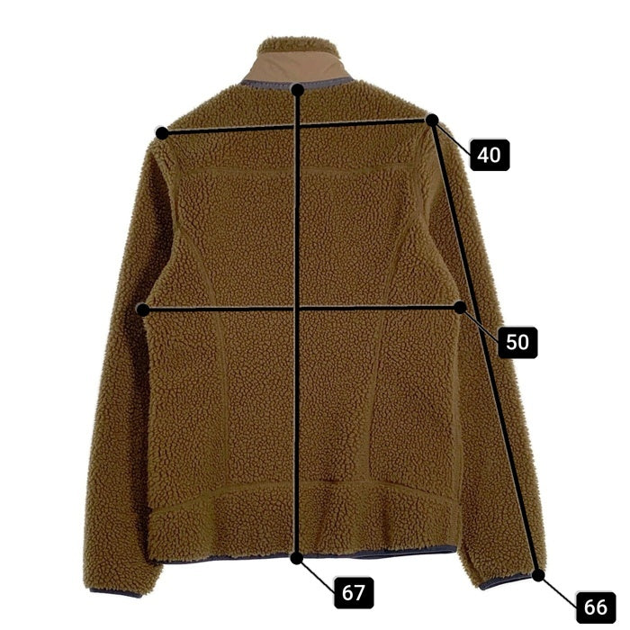 PATAGONIA パタゴニア CLASSIC RETRO-X JACKET クラシック レトロ フリース ボア ジャケット ブラウン STY23074FA19 Size M 福生店