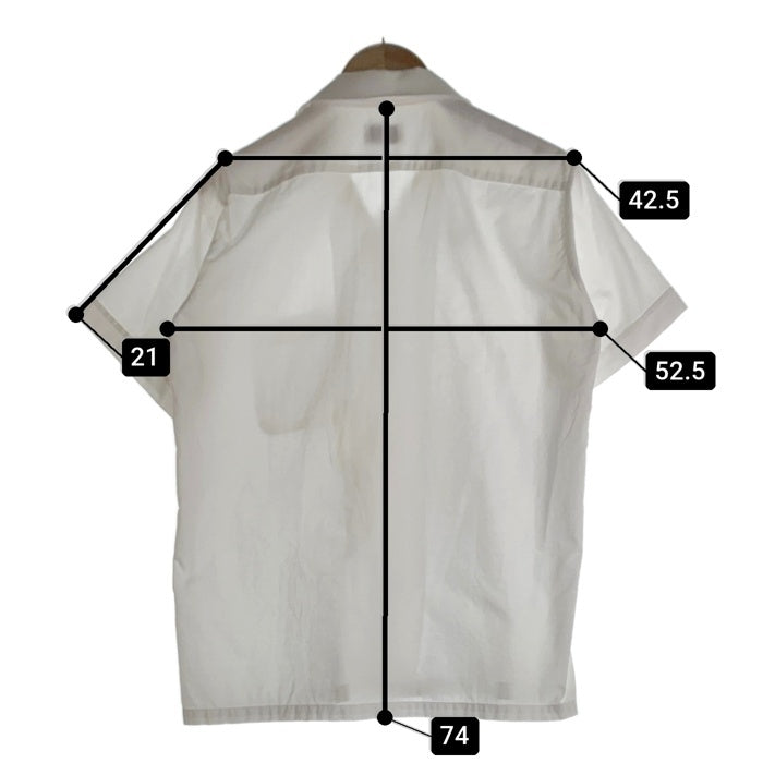 50's 60's ARROW アロー コットン TIME-SAVERタグ 半袖 オープンカラーシャツ ホワイト Size M 福生店