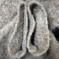 GYDA ジェイダ プリントニットカーディガン グレー sizeF 瑞穂店