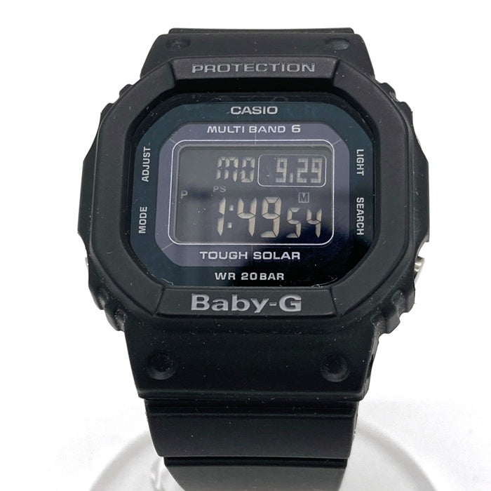 CASIO カシオ Baby-G タフソーラー デジタルクォーツ腕時計 スーパーイルミネータータイプ ブラック レディース BGD-5000UMD 瑞穂店