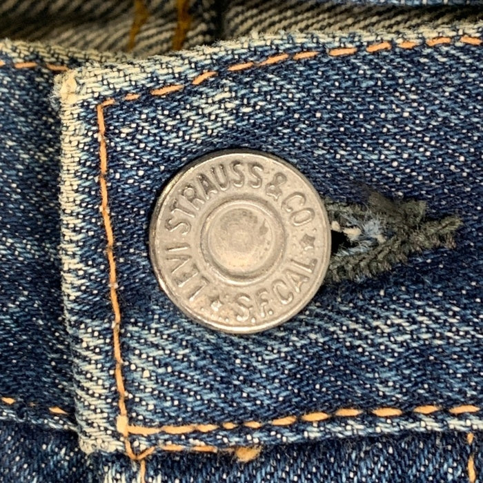 60's LEVI'S リーバイス 501 BIG E テーパードデニムパンツ インディゴ 両面タブ Size 実寸 33×28 福生店