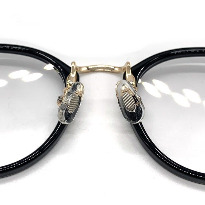 UNITED ARROWS ユナイテッドアローズ KANEKO OPTICAL 金子眼鏡 別注 Logan ローガン ボストン メガネ アイウェア ブラック ゴールド 福生店