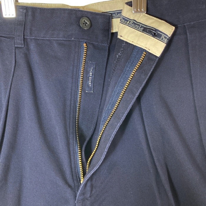 POLO RALPH LAUREN ポロラルフローレン ポロチノ ツータック ショーツ ネイビー size30 瑞穂店