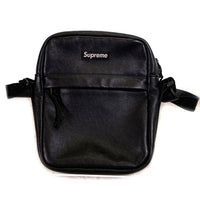 SUPREME シュプリーム AW24 Leather Shoulder Bag レザーショルダーバッグ ブラック 福生店