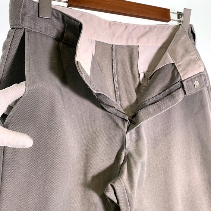 90`s DICKIES ディッキーズ 874 ワークパンツ シルバー USA製 Size ウエスト約84cm 福生店