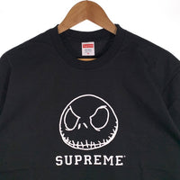 SUPREME シュプリーム 23AW Skeleton Tee スケルトン プリントTシャツ ブラック ナイトメアビフォアクリスマス Size M 福生店