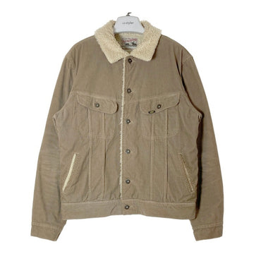 STUSSY ステューシー Lee リー STUSSY RIDER LB0010 コーデュロイ ボアジャケット ブラウン SizeL 瑞穂店