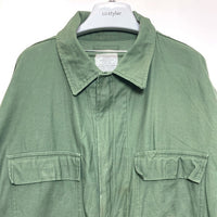 US ARMY アメリカ軍 01年会計 COVERALLS UTILITY ユーティリティ カバーオール オールインワン ツナギ オリーブ sizeXL 瑞穂店