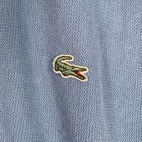 80-90's LACOSTE ラコステ IZOD アイゾッド アクリル ニットカーディガン ライトブルー USA製 Size XL 福生店