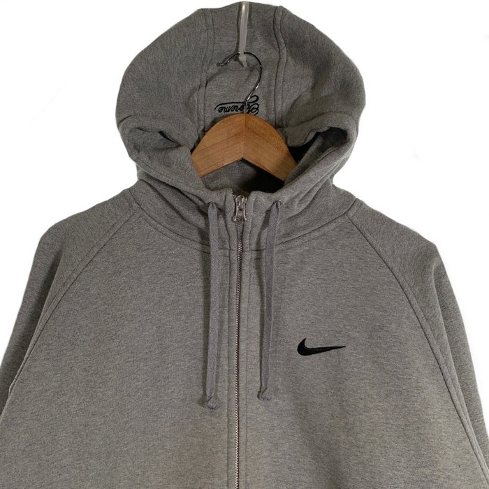 SUPREME シュプリーム 25SS NIKE ナイキ Zip Up Hooded Sweatshirt ジップアップ スウェットパーカー グレー HF9633-063 Size M 福生店