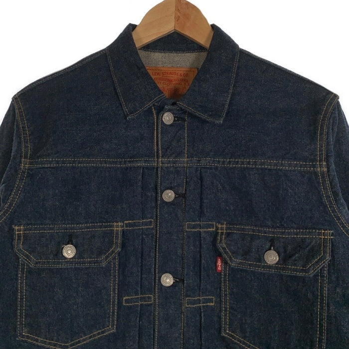 90's LEVI'S リーバイス 71507 2nd 復刻 デニムジャケット インディゴ 日本製 92年 Size 38 福生店
