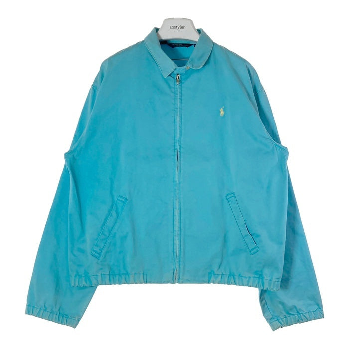 Polo Ralph Lauren ポロラルフローレン 80's USA製 スイングトップ ターコイズブルー sizeM 瑞穂店