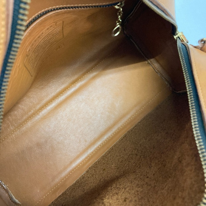 OLD COACH オールドコーチ 0038-342 ハンドバッグ レザー ブラウン 瑞穂店