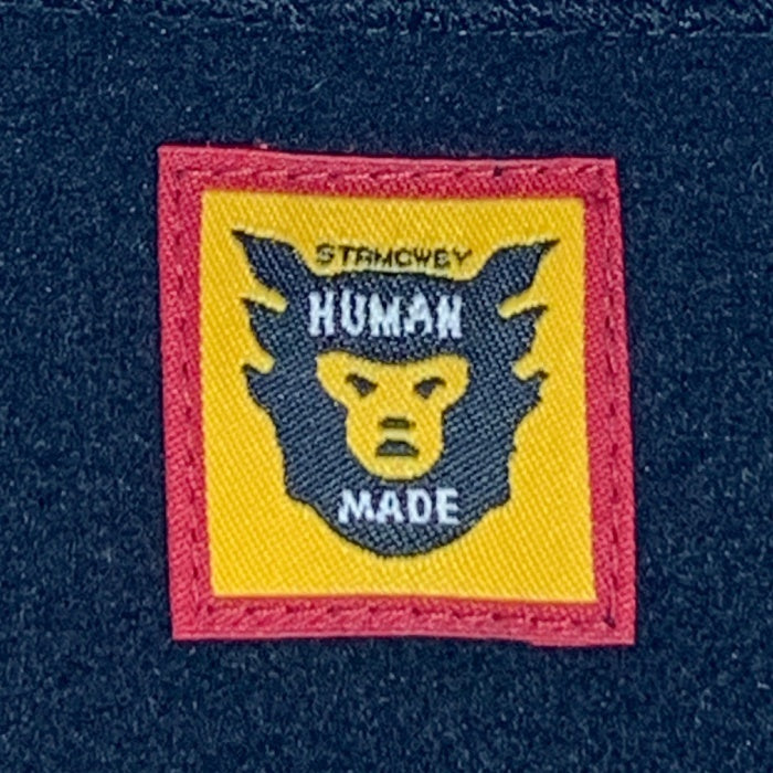 HUMAN MADE ヒューマンメイド TRACK JACKET サイドライン トラックジャケット ブラック レッド スナップボタン Size XL 福生店