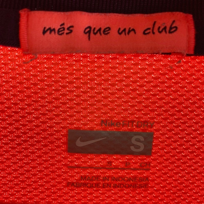 NIKE ナイキ 355021-870 FCバルセロナ 09/10 アウェイ 長袖ユニフォーム サーモンピンク sizeS 瑞穂店