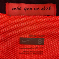 NIKE ナイキ 355021-870 FCバルセロナ 09/10 アウェイ 長袖ユニフォーム サーモンピンク sizeS 瑞穂店