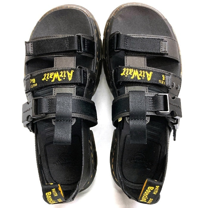 Dr.Martens ドクターマーチン PEARSON マルチストラップサンダル ブラック size42 瑞穂店