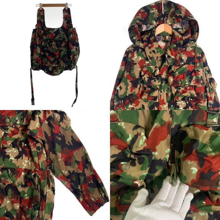 SWISS ARMY スイス軍 アルペンカモ フィールドジャケット マウンテンパーカー マルチ Size 52 福生店