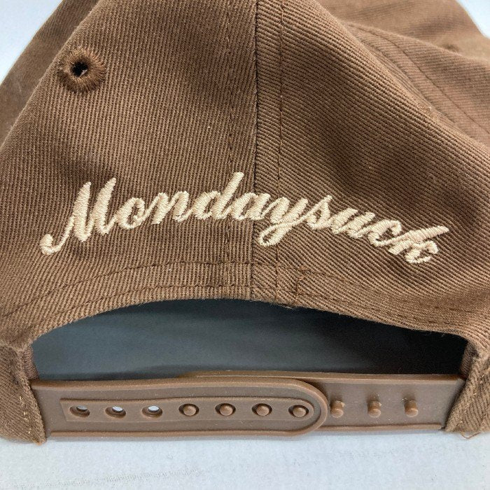 Monday suck マンデーサック city series LA cap キャップ ブラウン 瑞穂店