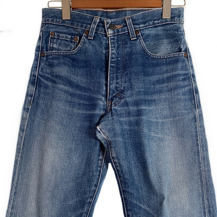90's Levis リーバイス 502 ボタン裏J22 BIG E ビッグイー 隠しリベット 赤耳 セルビッチ デニムパンツ ライトブルー Size 28 福生店