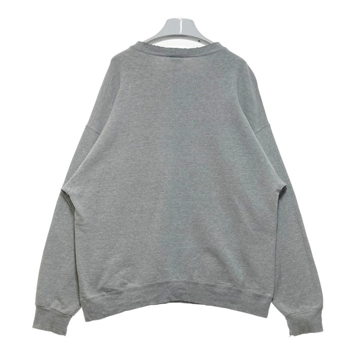 90's L.L.Bean エルエルビーン アーチロゴワッペン 前V スウェットトレーナー RUSSELLボディ USA製 グレー Size L 瑞穂店