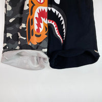 A BATHING APE エイプ CITY CAMO TIGER SHARK SWEAT SHORTS タイガー シャーク スウェットショーツ sizeXL 瑞穂店