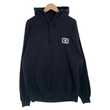 EVISEN SKATEBOARDS エビセンスケートボード KABUTO MATCH HOODIE プリント プルオーバースウェットパーカー ブラック Size L 福生店