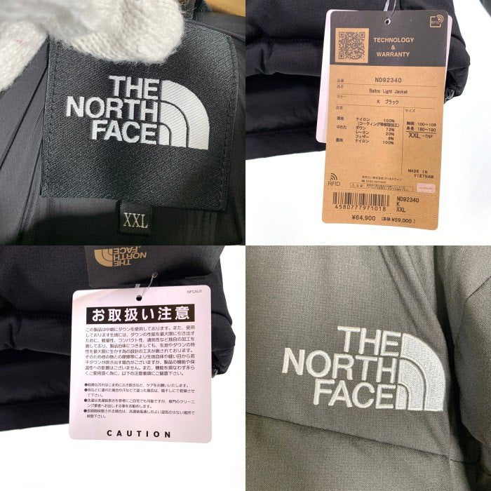 THE NORTH FACE ノースフェイス Baltro Light Jacket バルトロライトジャケット ダウン ブラック ND92340 Size XXL 福生店